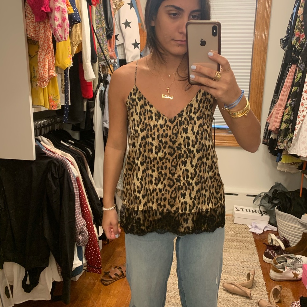 Zara silky blouse
